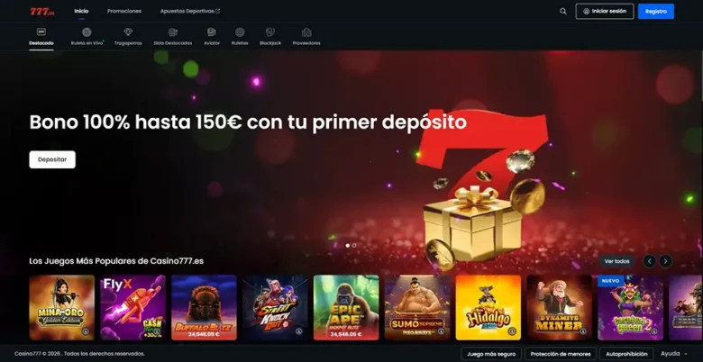 Casino777 Home Page