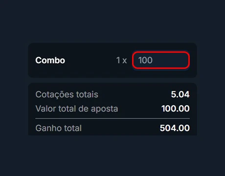 Enter your stake:
