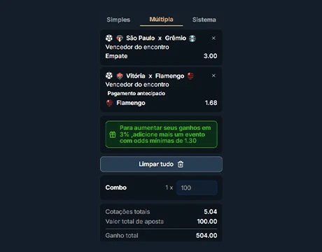 Review your bet:
