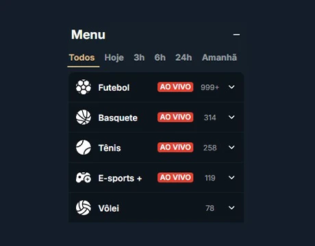Choose a sport and event: