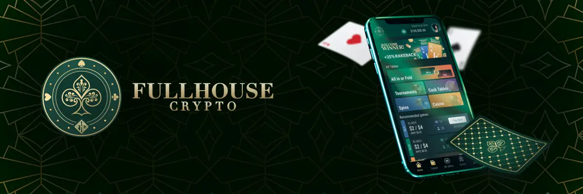 FullHouseCrypto Poker Mobile App