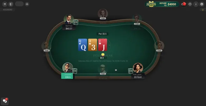 FullHouseCrypto Poker Room