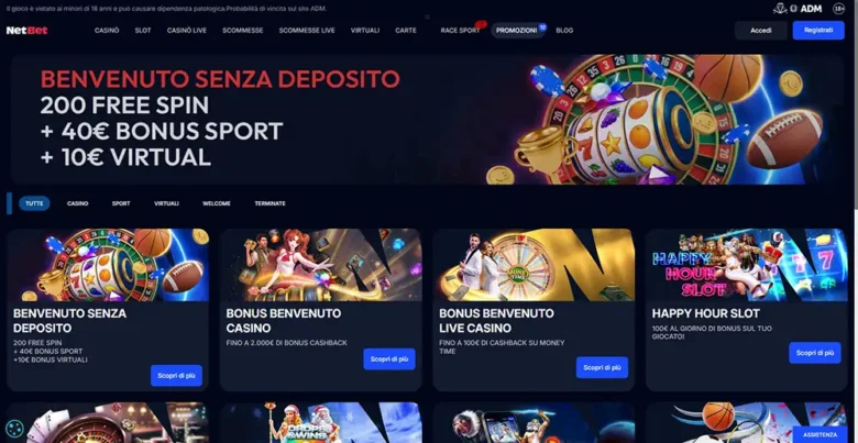 Netbet casino bonus