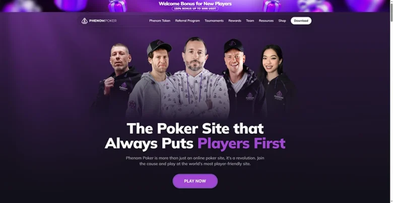Phenom Poker Home Page
