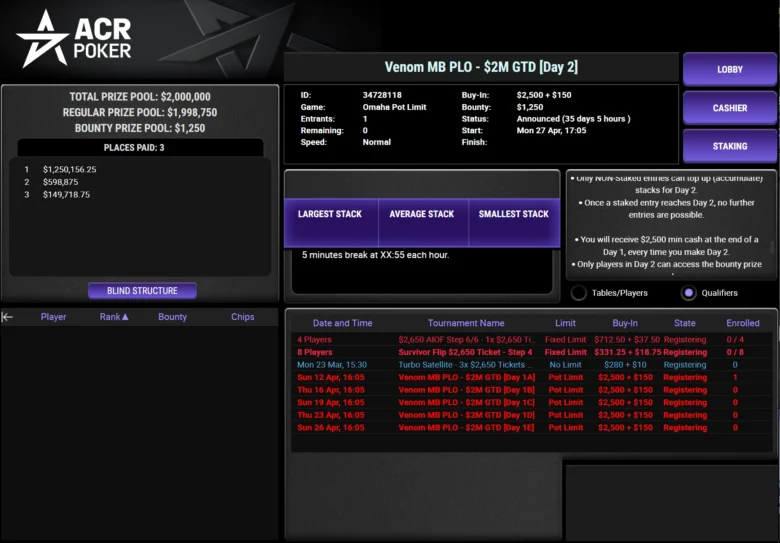 Venom MB PLO