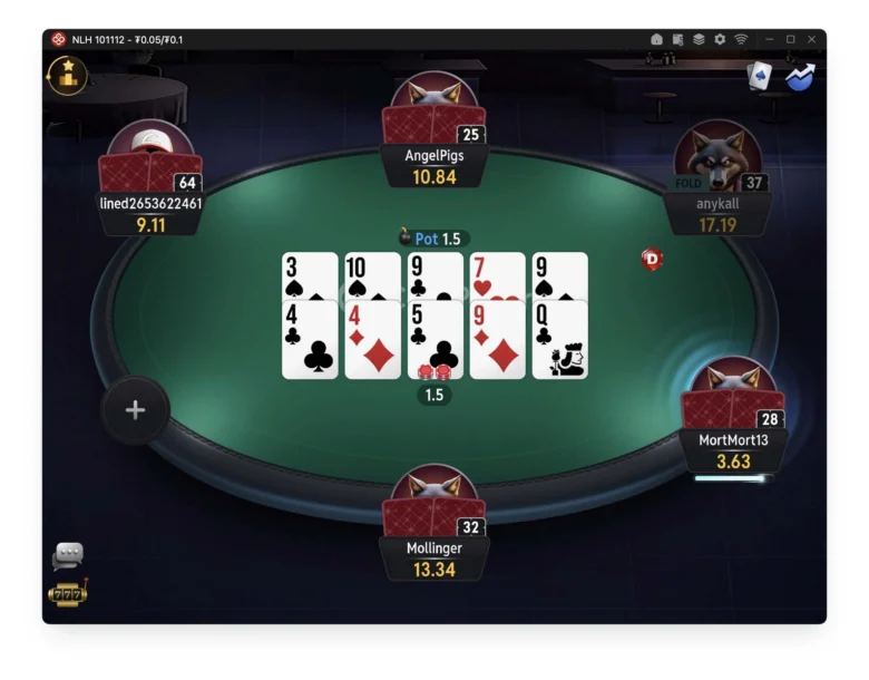 CoinPoker NLHE Bomb Pot Table 