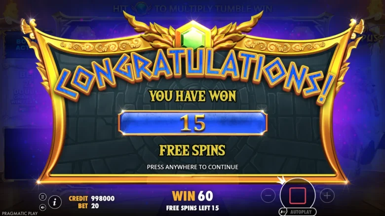 Gates Of Olympus Free spins