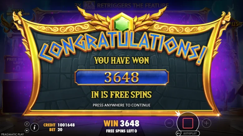 Gates Of Olympus Free spins