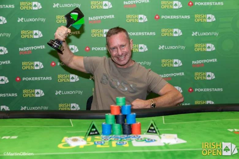 Barry Grime Wins the €350 Big O Championship