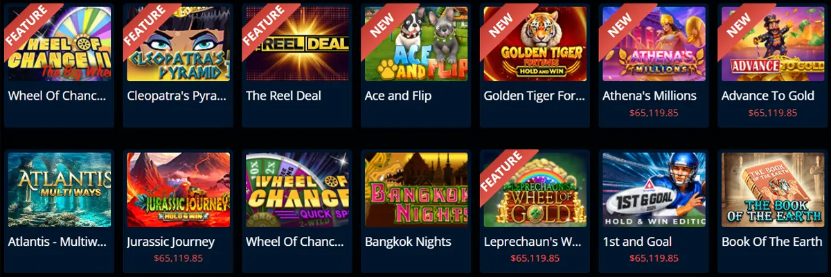 Liberty Slots Casino Games