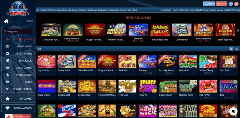Liberty Slots games