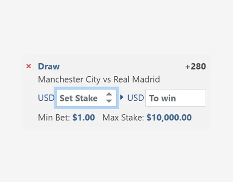 Enter Your Stake: