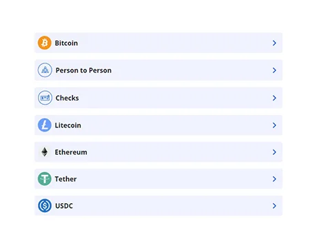 Choose Your Preferred Withdrawal Method:
