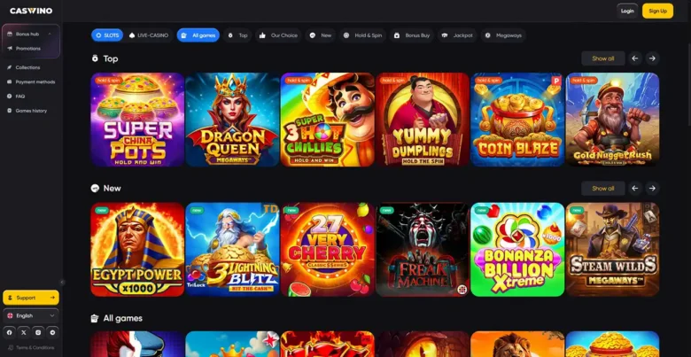 Caswino Games Page