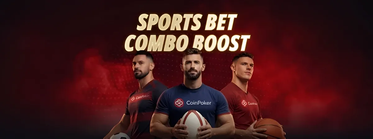 CoinPoker Sports Combo Boost