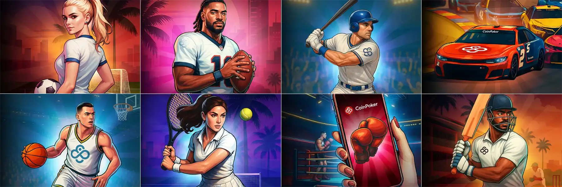 CoinPoker Sports Categories