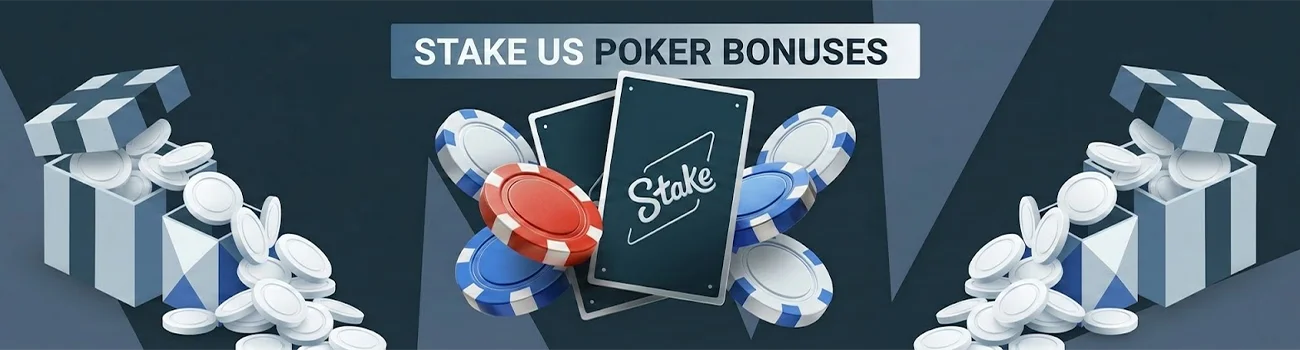 Stake US Poker Bonuses Banner