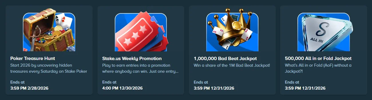 Stake US Promotions