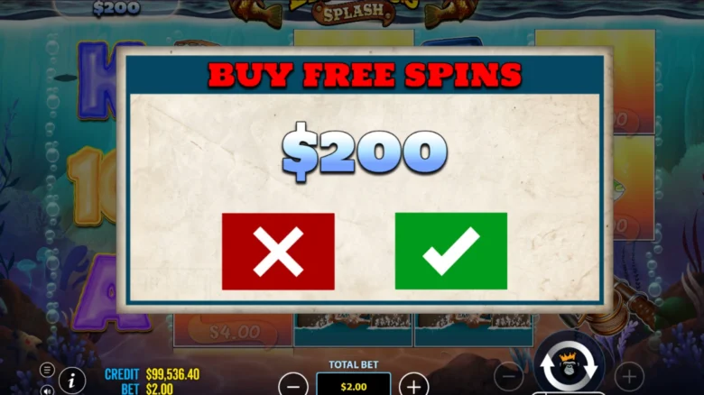 Big Bass Splash Bonus Buy