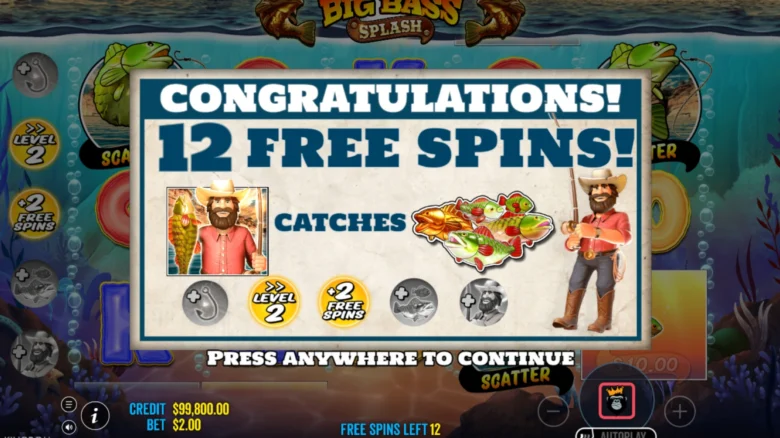 Big Bass Splash Free Spins