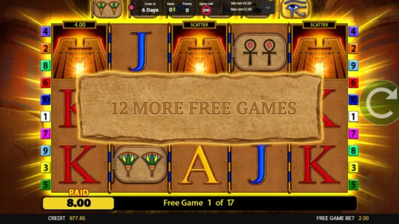 Eye of Horus Fortune free games
