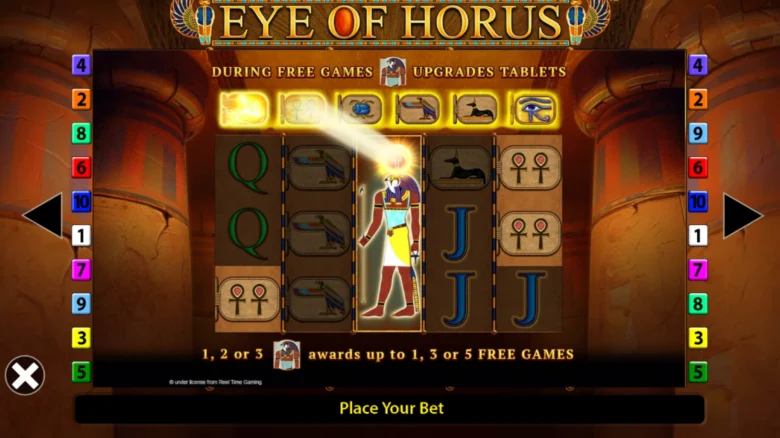 Eye of Horus Fortune free games