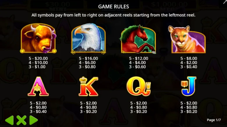 Wolf Gold Slot Game Rules
