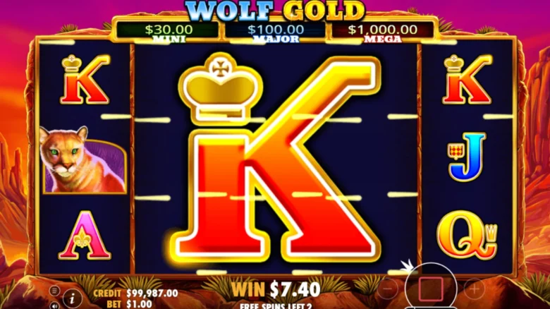 Wolf Gold win combination