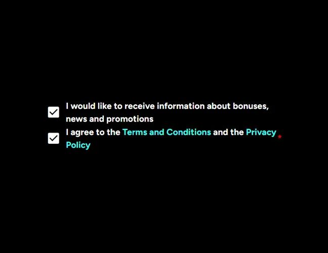 Agree to the Terms and Register Your Account: