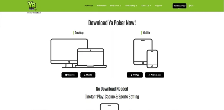 Ya Poker download app