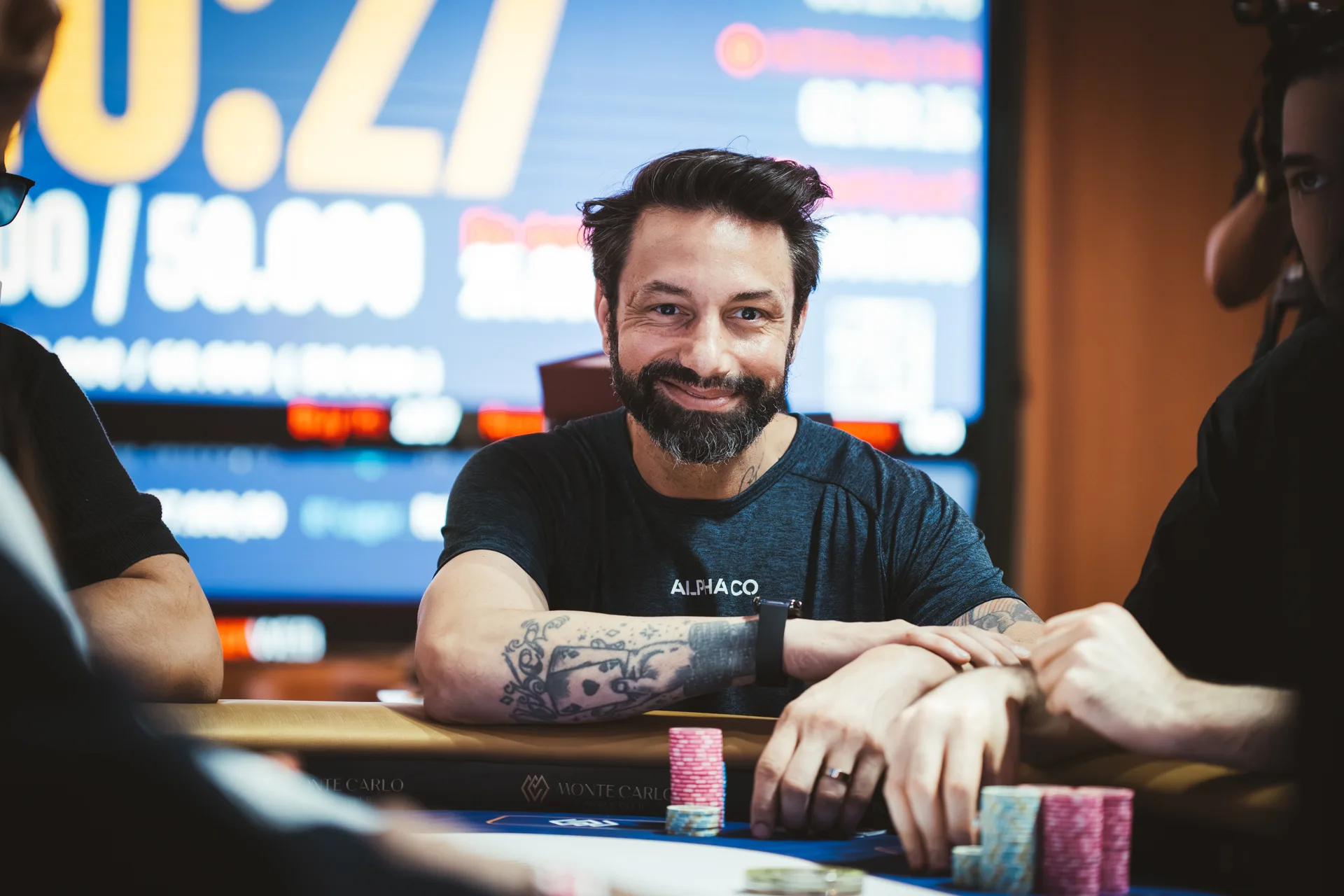 Munir Berno at SiGMA SPT Main Event 