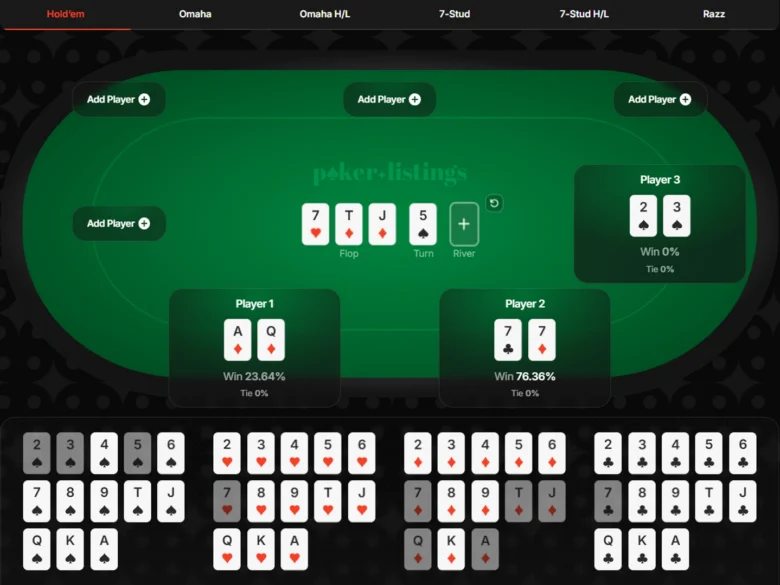 Poker Odds Calculator