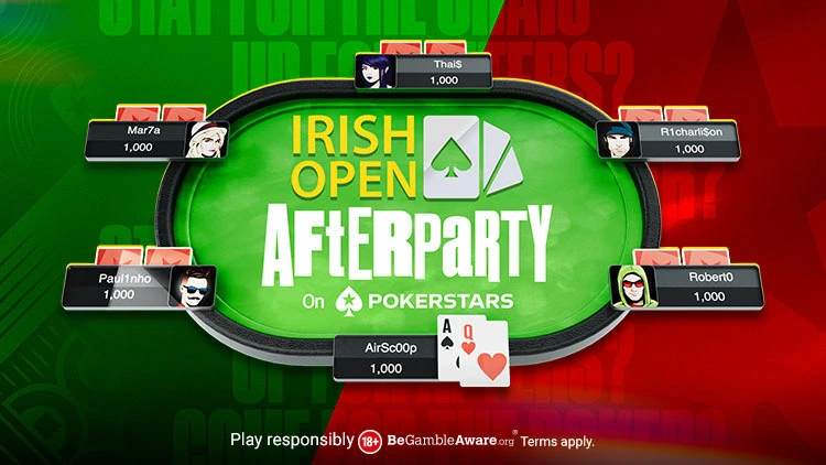 PokerStars: $3M+ Irish Open After Party