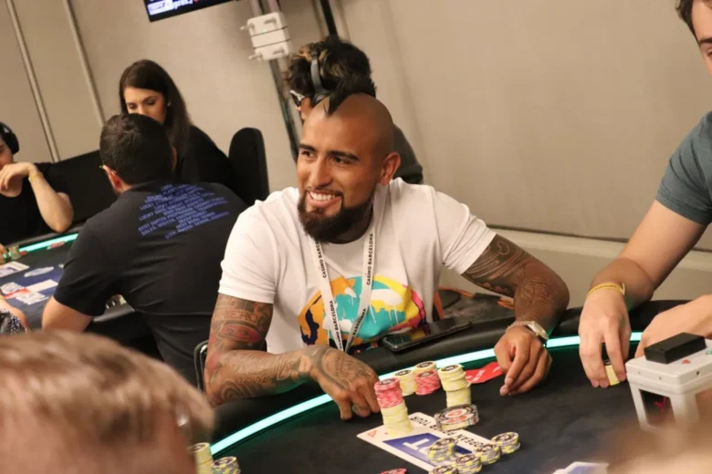 Arturo Vidal at the 2019 EPT 
