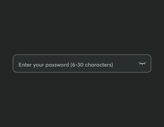 Create a Secure Password: