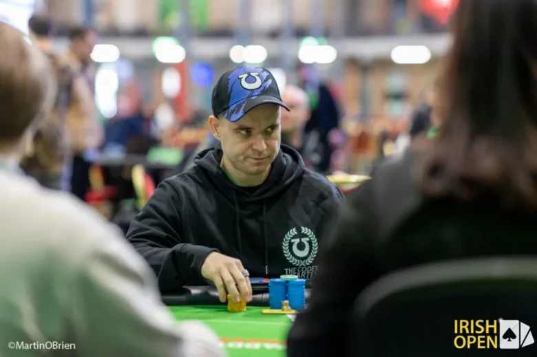 Balazs Somodi at the €5,000 PLO High Roller 2026