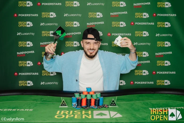 IrishPoker Open 2026 Sergiu Covrig Winning the €550 Spraggy Mystery Bounty