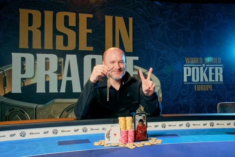 Mike Leah at WSOP Europe