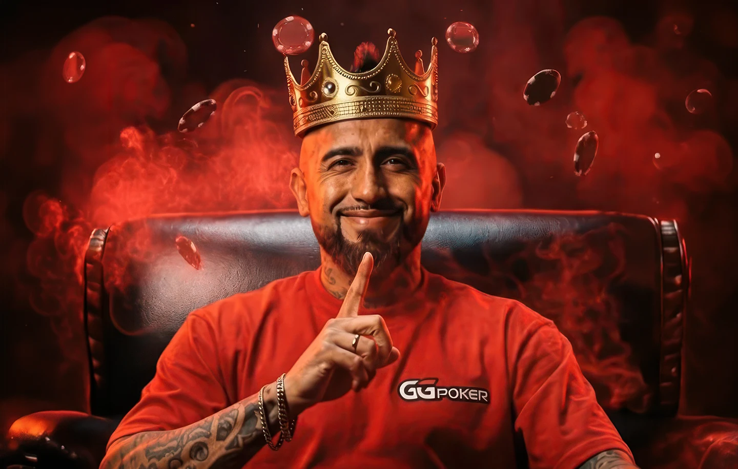 Arturo Vidal at GGPoker