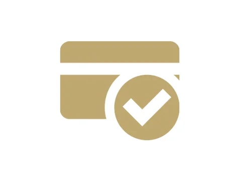 Receive funds via your selected method