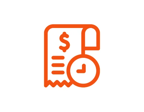 Track status in payment history