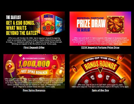 Visit the ‘Promotions’ section: