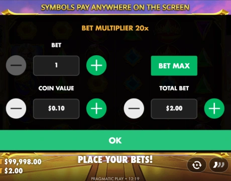 Set bets & options