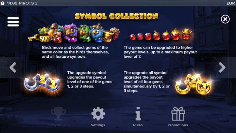 Pirots 3 Symbol Collection