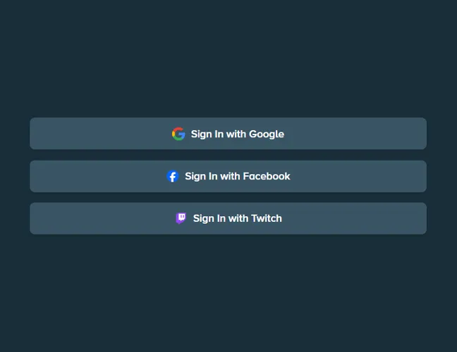 Alternative Sign-Up Options: