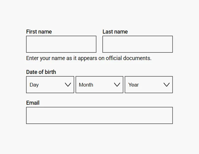 Fill in Your Details.