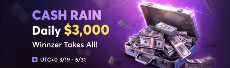 BCPoker: $3K Cash Rain Daily