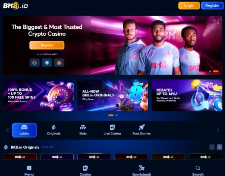 Visit the official BK8 Casino website