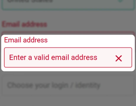 Enter your email address