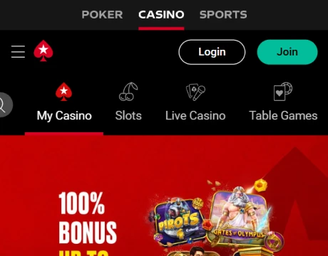 Open the PokerStars app